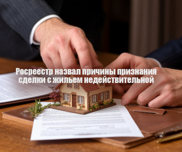 Росреестр назвал причины признания сделки с жильем недействительной